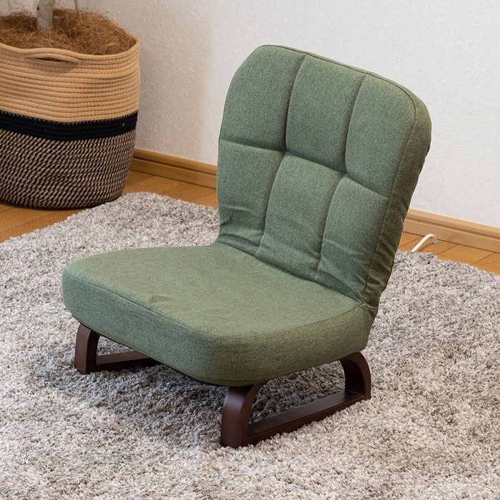 座椅子 solum ソルム あぐら座椅子 RMHZ-39-OLV オリーブ