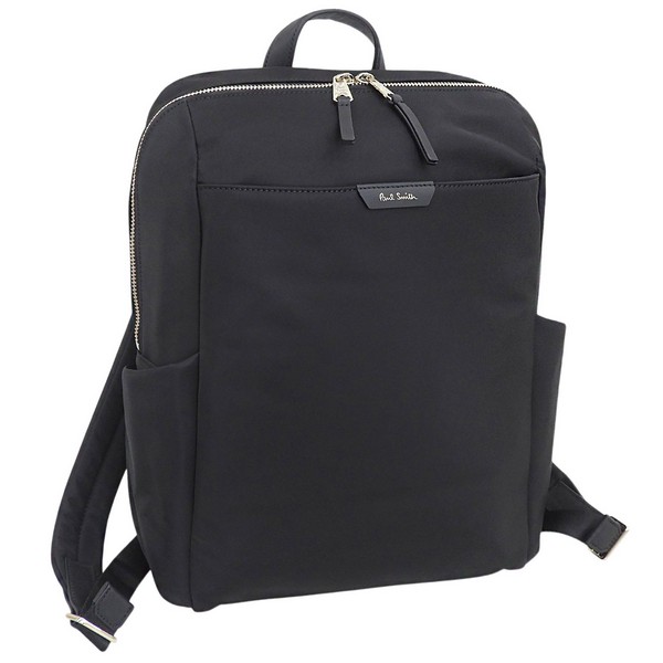 ポールスミス バッグ メンズ リュックサック アウトレット ブラック WN052R-990 PAUL SMITH A4対応
