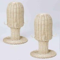 籐帽子スタンド 2個 GNM122P