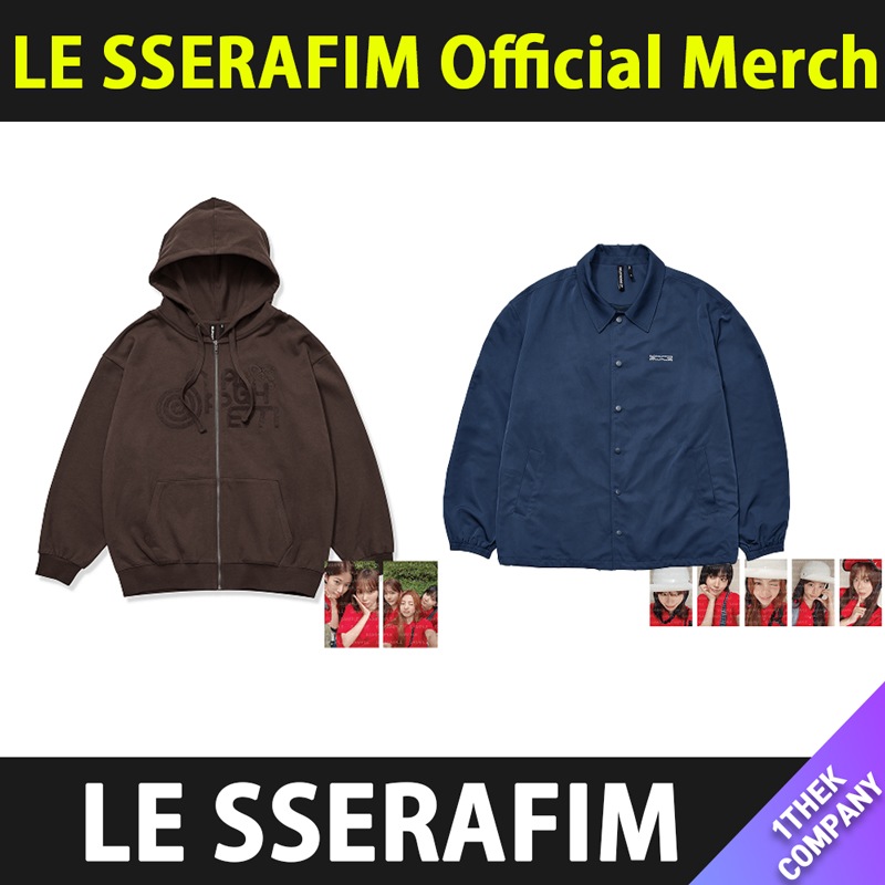 【購入金額特典】（Zip-up Hoodie / Jacket）LE SSERAFIM Official Merch