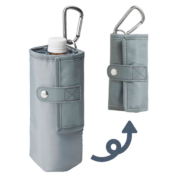 [3個セット] トルネ PATTO PETTO ボトルホルダー（500ml用） ポリ/グレー P-3517