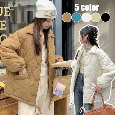 裏起毛ファッション アウター今のダウンジャケット 韓国ファッション ダウンジャケッ 綿服 保温 ショット丈 ダウン レディース 暖かい 綿ジャケ