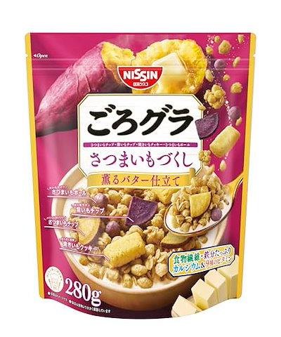 他サイト： 日清シスコ ごろグラ さつまいもづくし 280g×6袋の商品画像