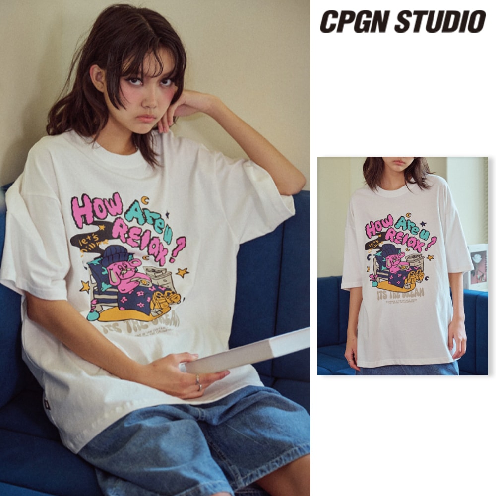 【CPGN STUDIO】 Relax Hoppi Short Sleeve Tee