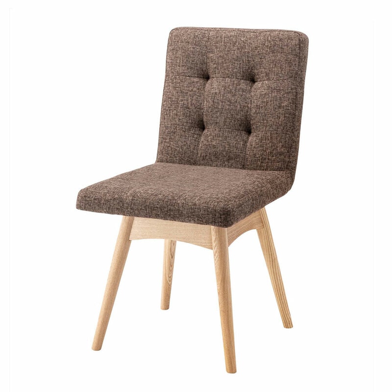 [2点セット] ダイニングチェア NOC-31BR 【 おしゃれ リビング家具 イス 木製 食卓 インテリア雑貨 チェアー いす 椅子 腰掛 リビングチェア 】