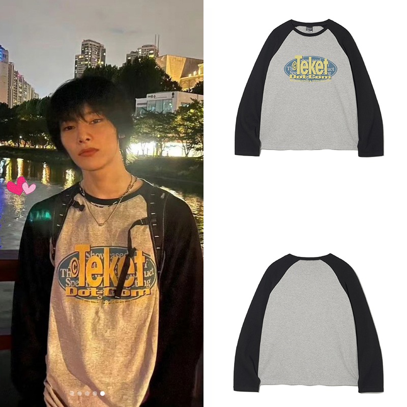 [Stray Kidsアイエン着用]Doorbell L/S Tee Melange Gray 8,503円