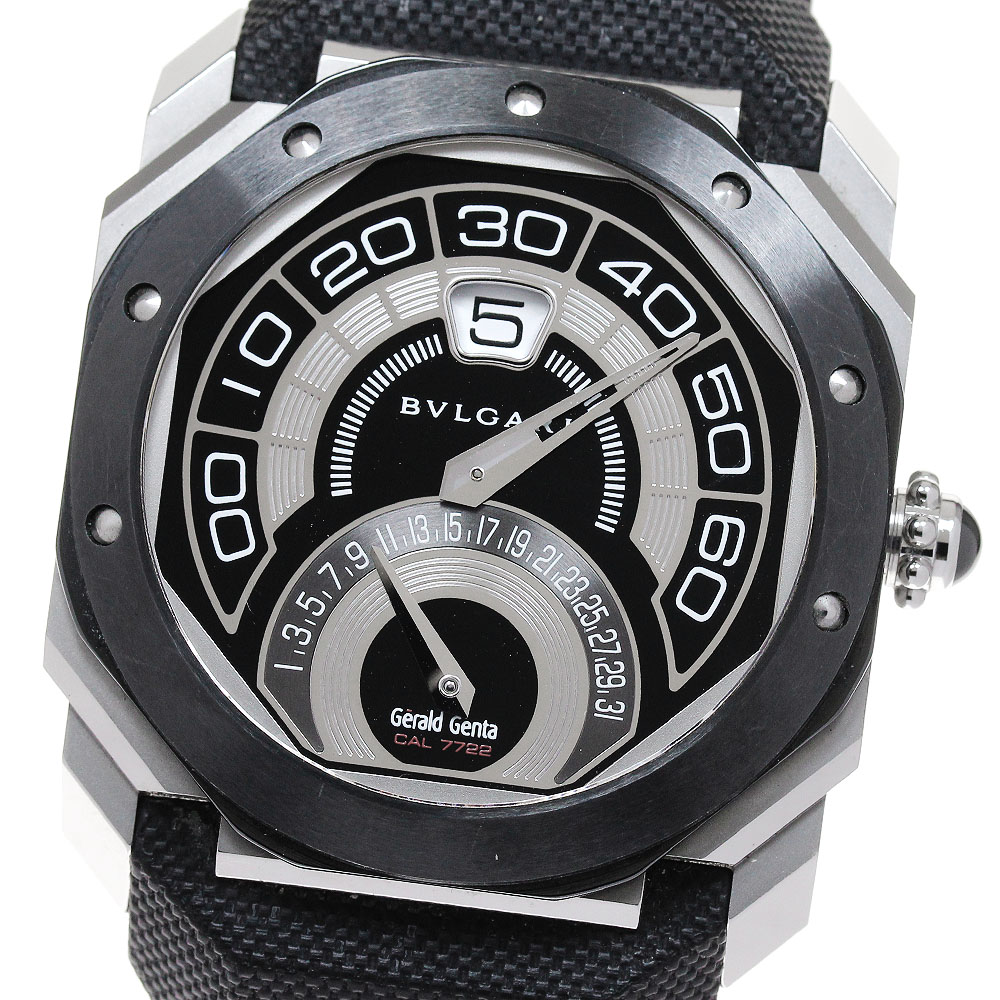 ブルガリ BVLGARI OBR.Y.1C オクト バイレトロ ジェラルド・ジェンタ 自動巻き メンズ _837898【中古】