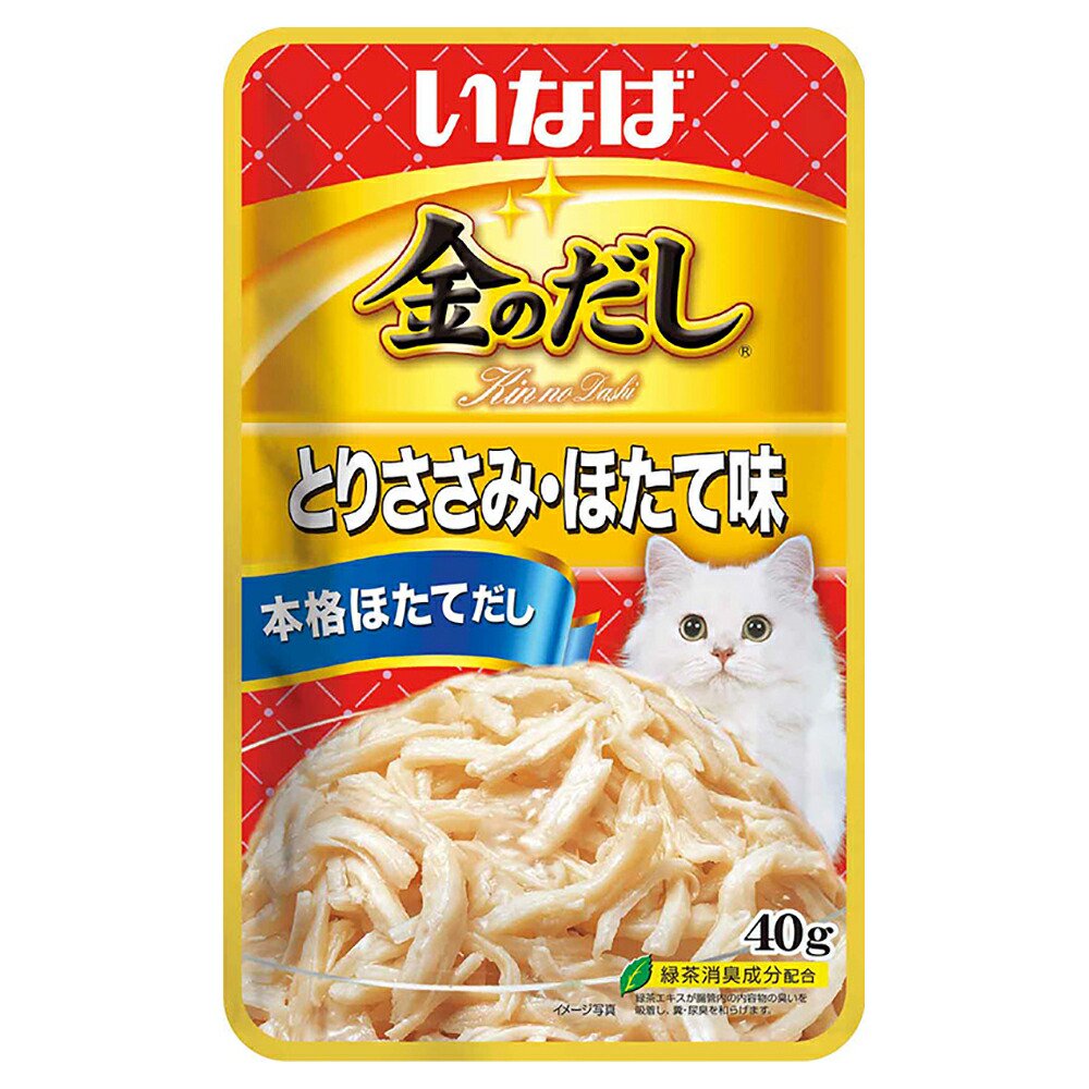 いなば　金のだし　とりささみ・ほたて味　４０ｇX９６　ＣＲＣ35―20―20―55―00 7,762円