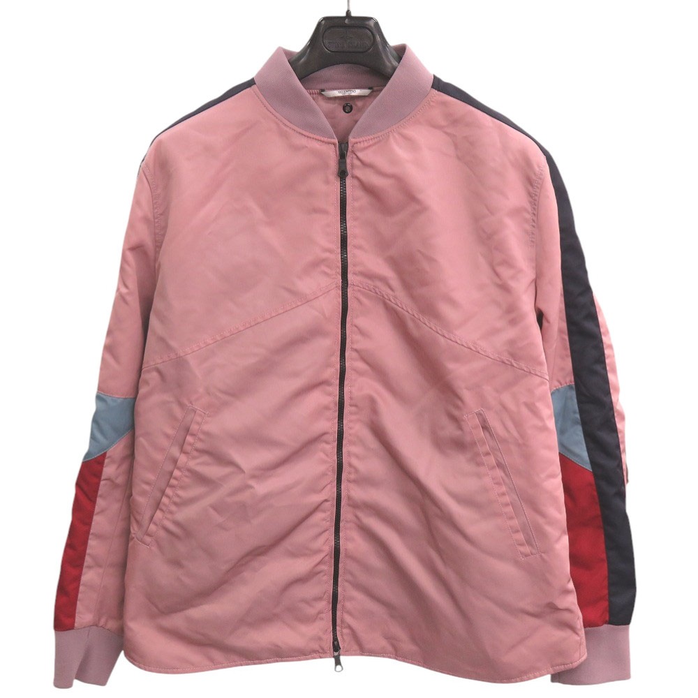美品 ブルゾン ナイロン ピンク 1102【中古】 メンズ