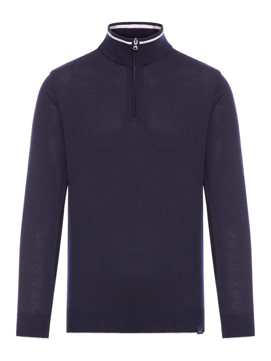 14311147050 BLUE ブルー 秋冬2024 ニットウェア メンズ ia