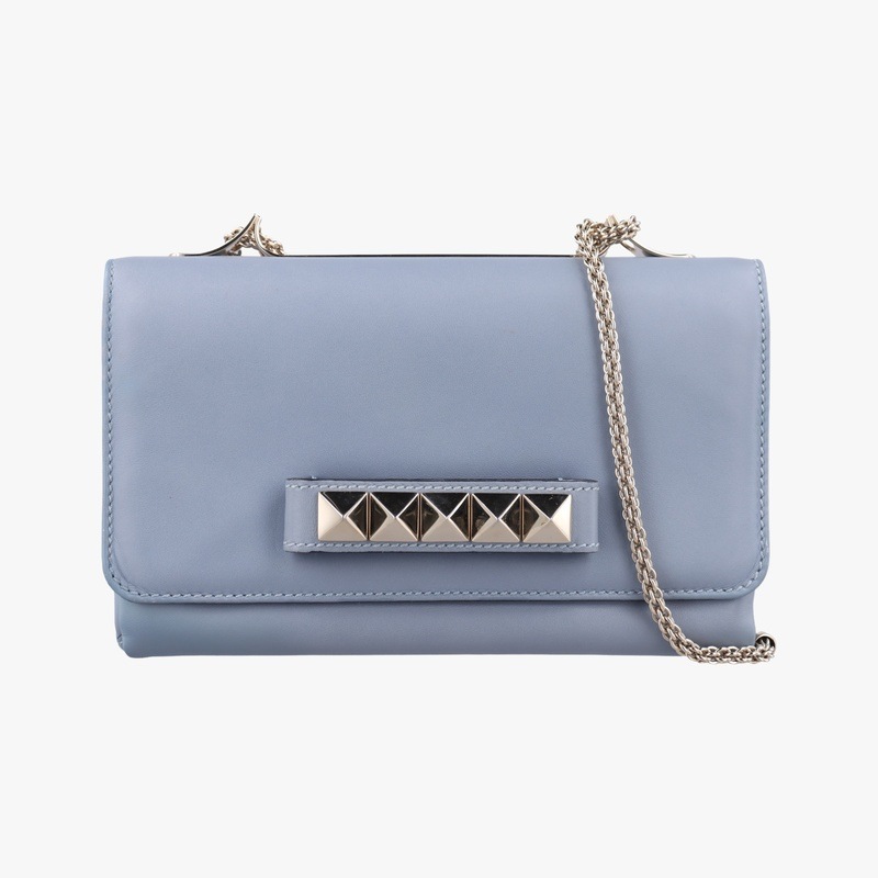 ロックスタッズ ヴァ ヴァ ヴームブルーレザーGFJ975NAP2中古