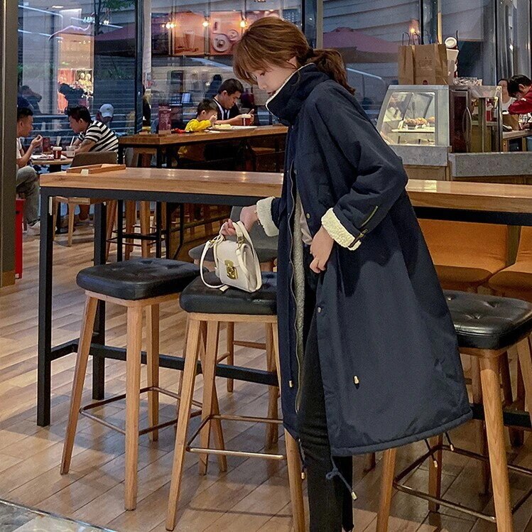 5色 アウター コート レディース 秋冬 かわいい 暖かい もこもこアウター ボア ジャケット ロングコート チェスターコート 膝下 ミモレ ロング 長袖 ボリューム袖 襟付き BIGシルエット Iラ