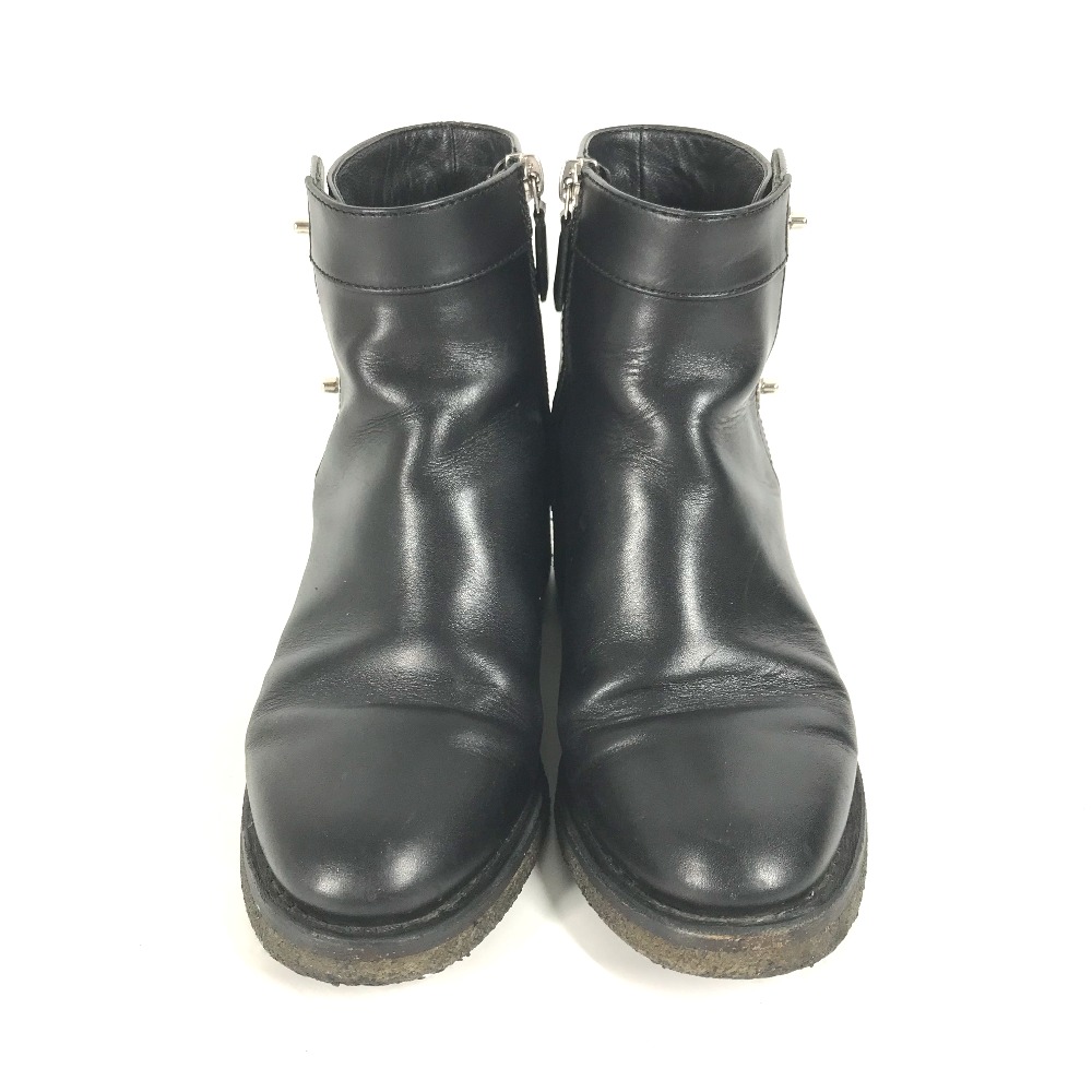 ブーツ G31204 ターンロック ショートブーツ 靴 シューズ レザー ブラック