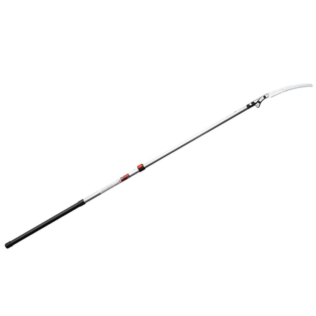 シルキー ズバット 2段 1200 刃長330mm 272-12 鋸 剪定 枝打 高枝 軽量 アサリ無し 衝撃焼入 未来目 2段伸縮 のこぎり ノコギリ silkycm　裏