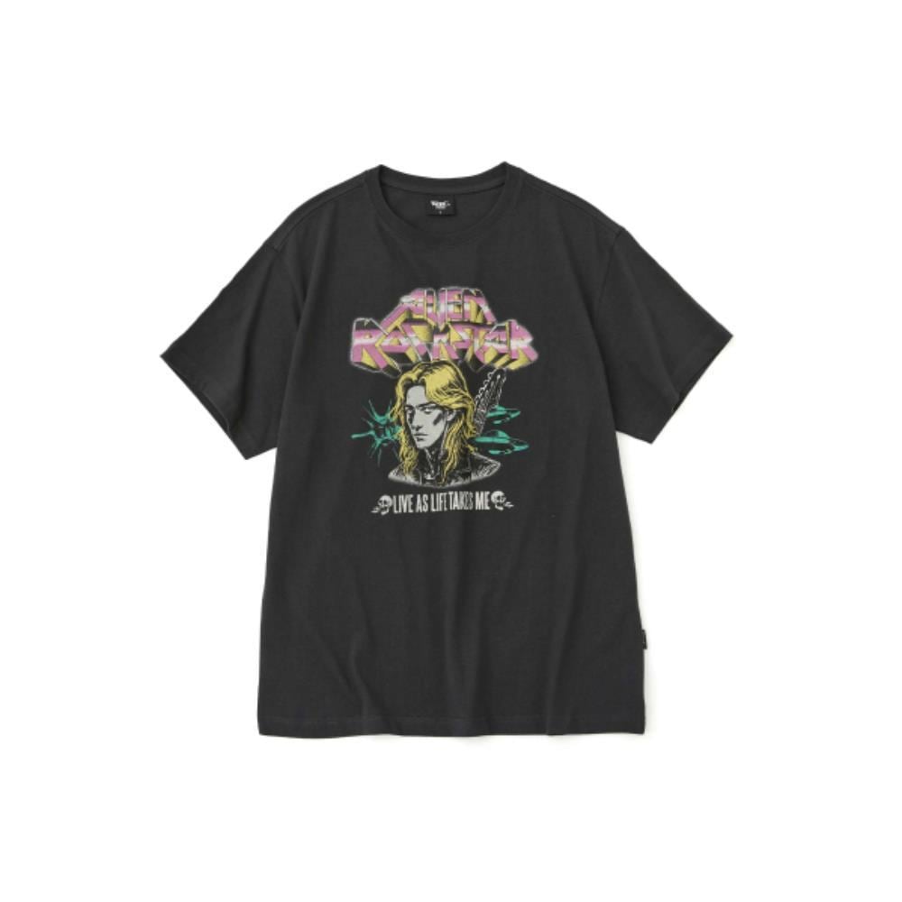 WMC WMC x JOOYEON ALIEN ROCK STAR T-Shirt CHARCOAL GREY