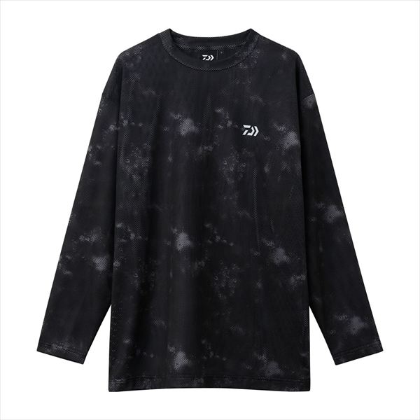 ダイワ ウェア DE-8626 ドライメッシュロングスリーブシャツ ブラックヘイズカモ 3XL
