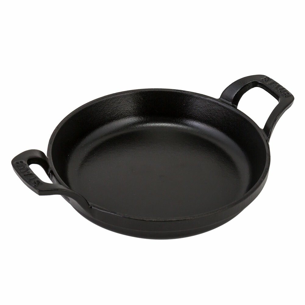 鍋 ラウンド スタッカブルディッシュ 16cm グラタン皿 IH対応 ホーロー オーブン皿