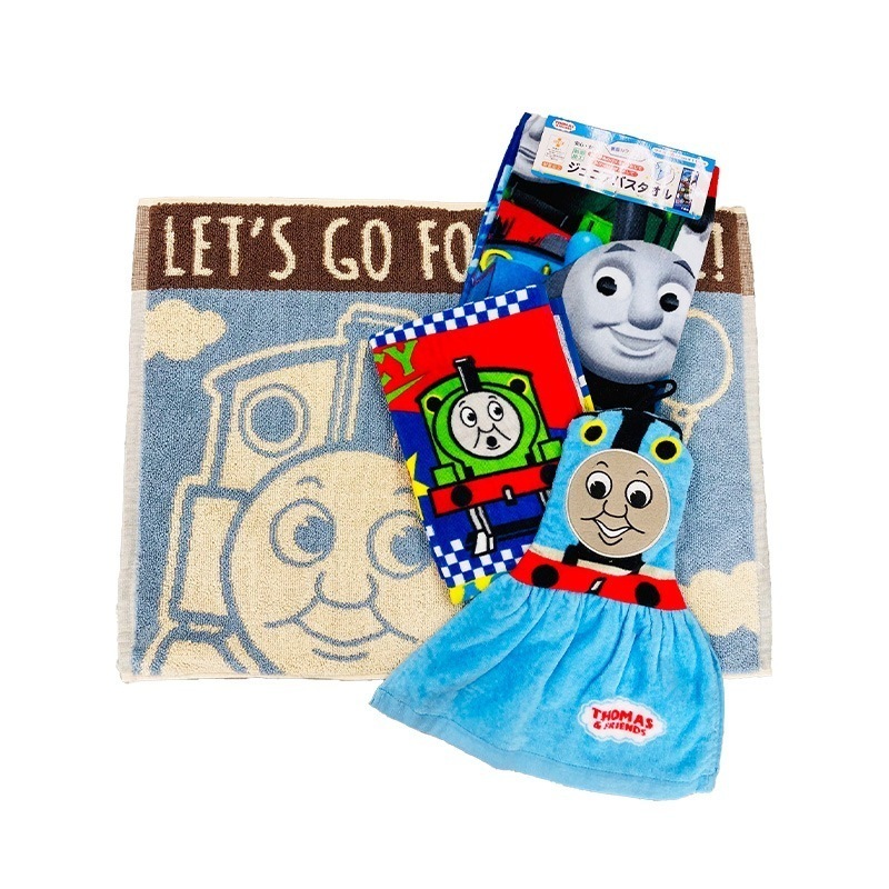 トーマス キャラクター福袋 ハー フプチタオル フェイスタオル ル ープタオル ジュニアバスタオル バスマット 新学期 新生活 2025 福袋