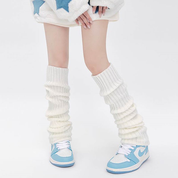 whatever様限定　ルーズソックスセット 60cm2足セット 二人分 ルーズソックス 靴下 通学 コスプレの通販