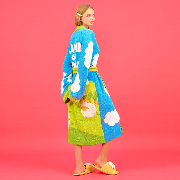 Qoo10 WIGGLE WIGGLE LOUNGE ROBE バスローブ [8