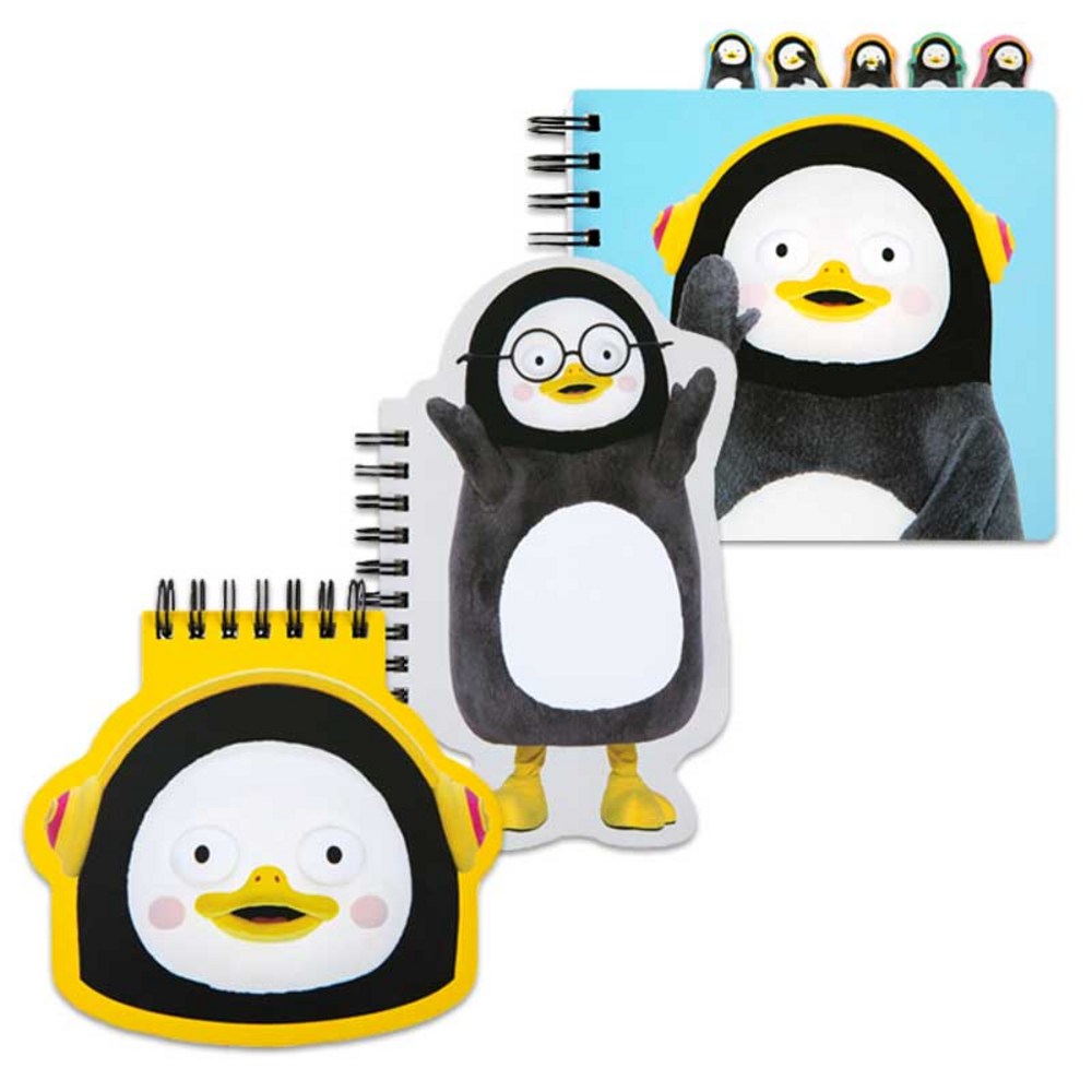 ペンチストールノートセットA +フォトステッカー2pランダム発送混合色1セット