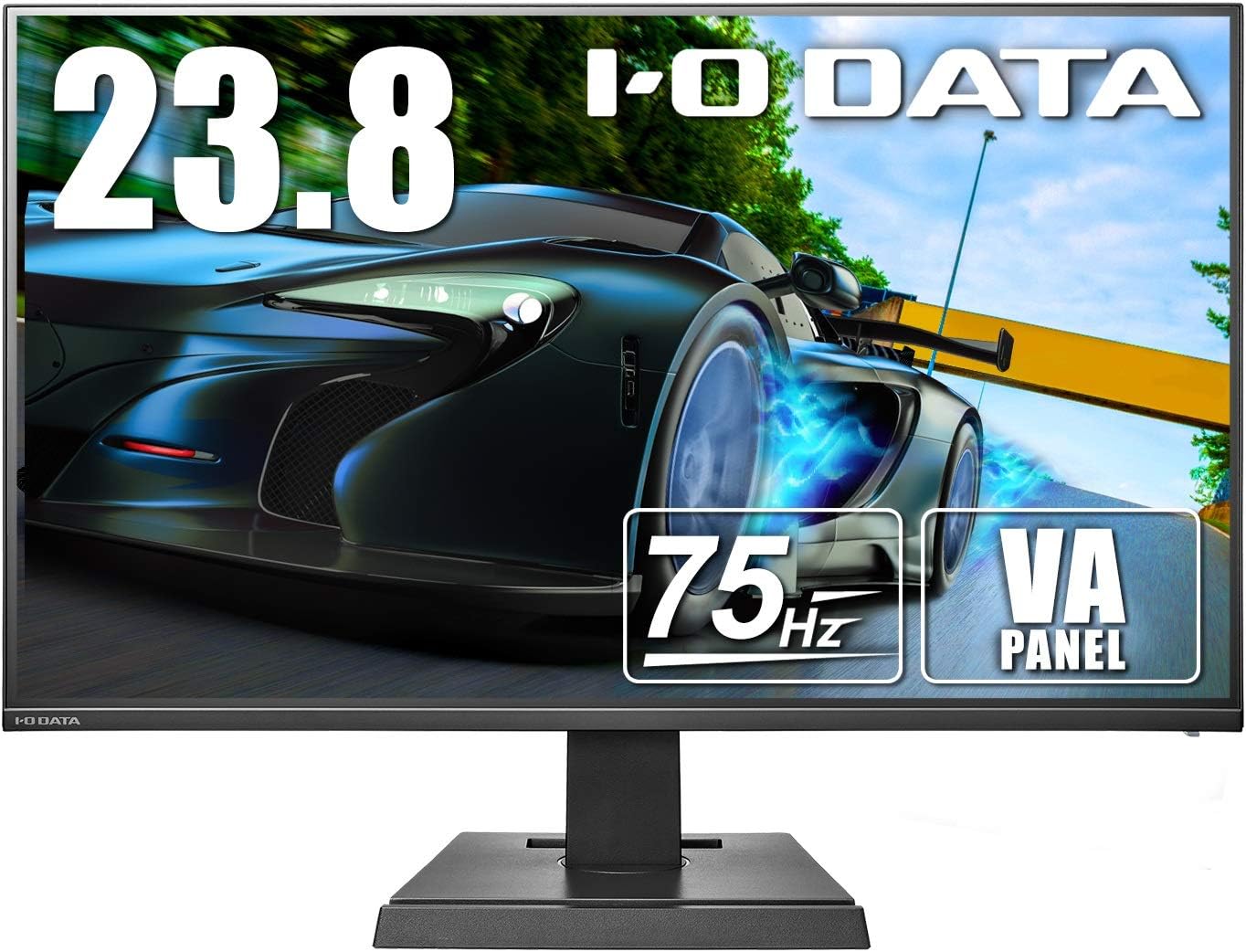 I-O DATA ゲーミングモニター 23.8型 75Hz 4ms(GTG) VAパネル フレームレス PS4 HDMI×2 DP×1 LC 8,228円