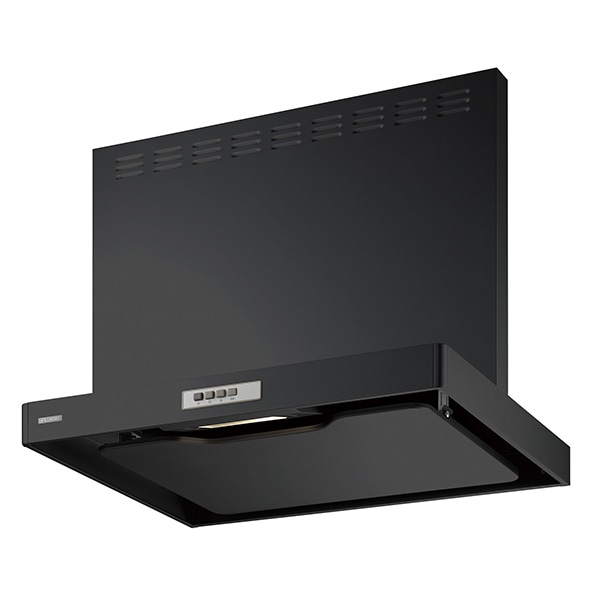 ADR-3A-7517R BK ブラック スタンダード [レンジフード 間口750mm 高さ700mm 右排気 前幕板付属横幕板別売]