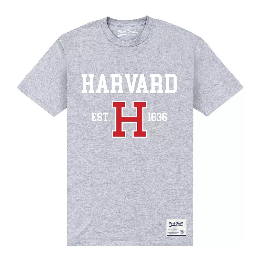 (英国より直送) ハーバード大学ユニセックス大人用 Est 1636 Tシャツ