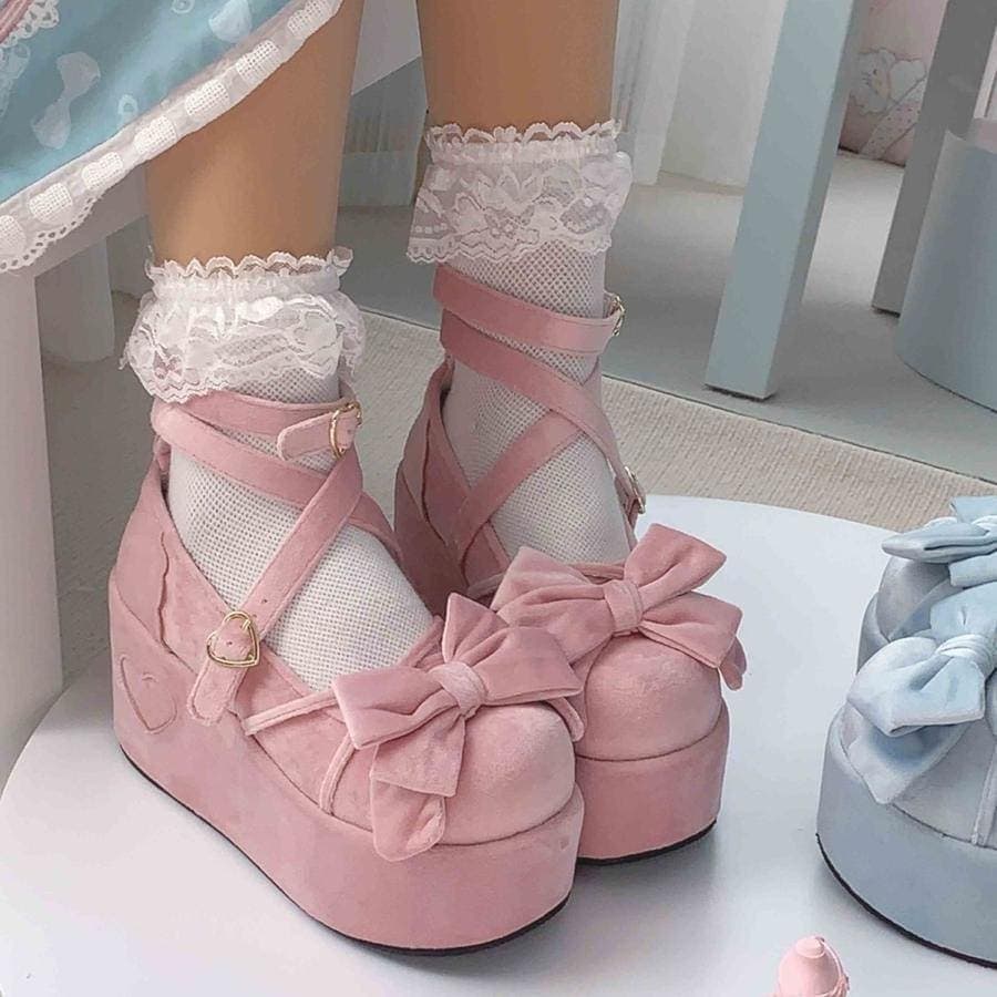 注目商品新品入荷 厚底ブーツ甘いロリータ靴かわいい少女ロリータ靴JK小さめ革靴日系ラウンドプリンセス靴 厚底スニーカー