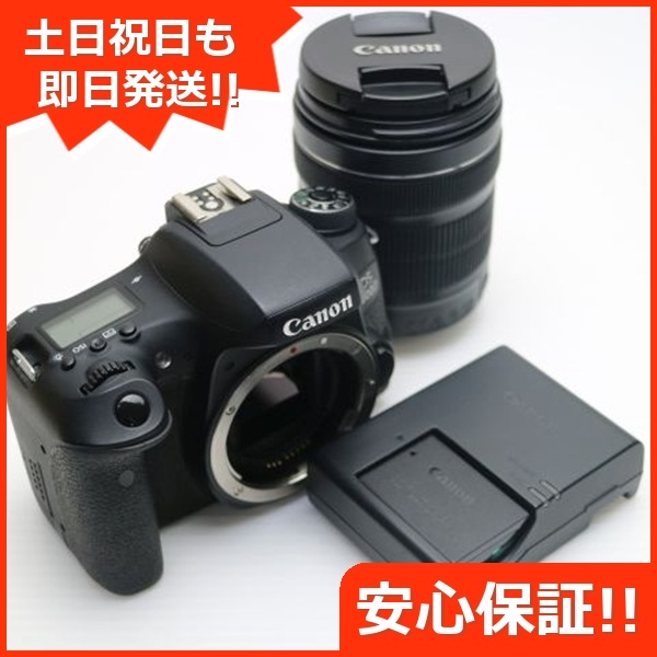 美品 EOS 8000D レンズキット ブラック 86