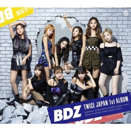 CD+DVD 日本初回限定盤 B トワイス JAPAN 1集正規 BDZ One more time I want you back Wake me up_ポスター贈呈終了