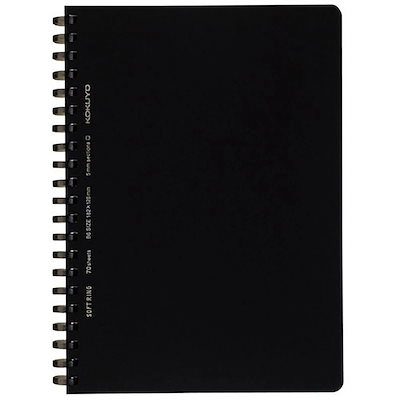 他サイト： ソフトリングノート ビジネス (方眼罫)B6 70枚 コクヨ ｽ-SV447S5-Dの商品画像