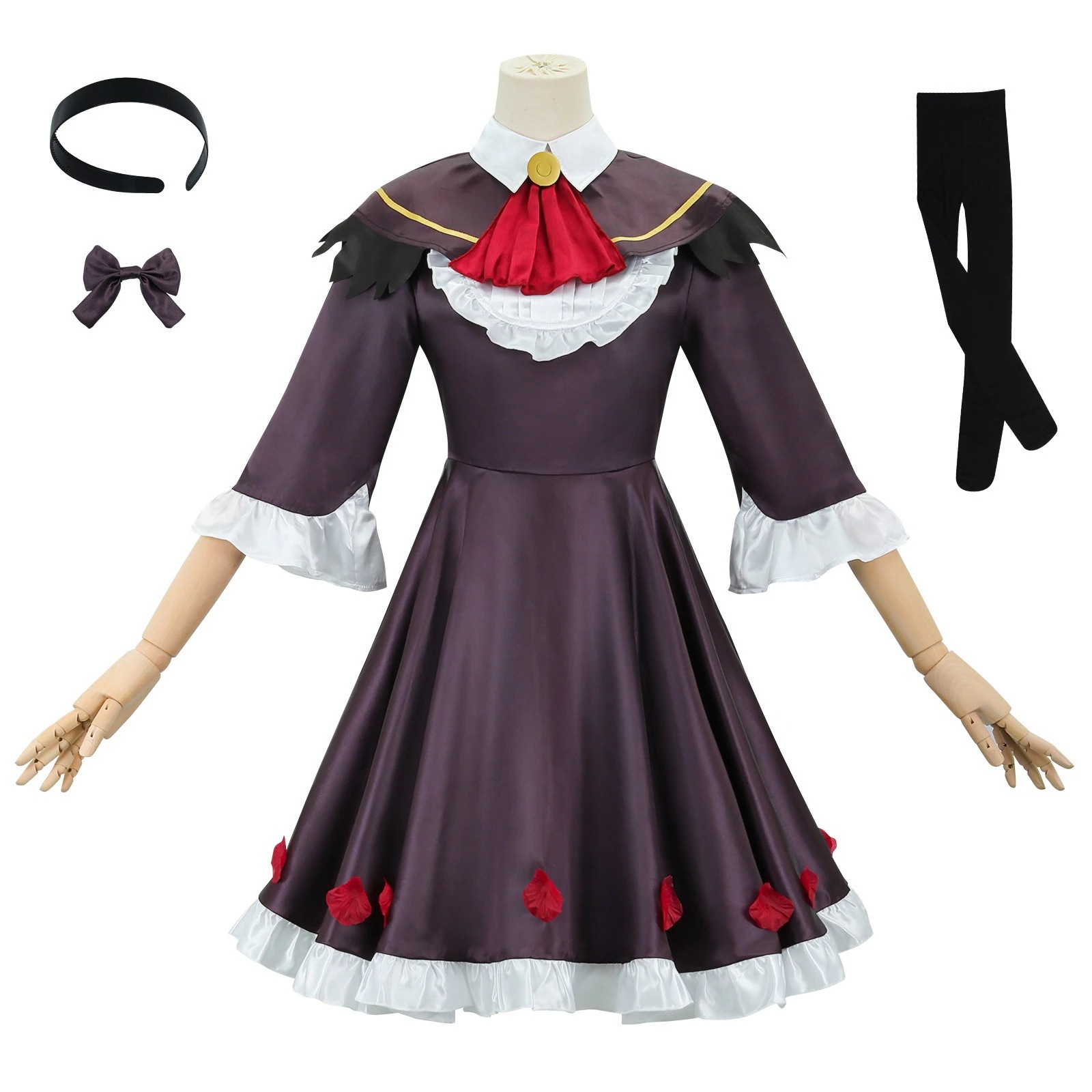 魔女夜回天cos服魔法少女cos服鹿目円暁美炎コスプレ服ドレス
