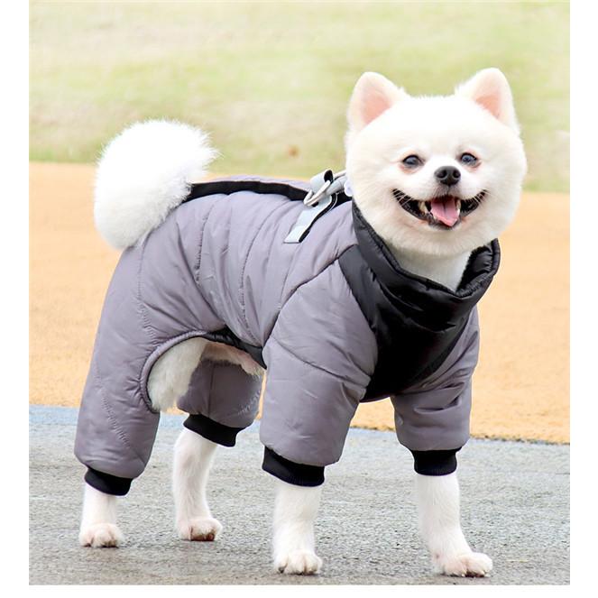 犬服 ダウンジャケット 中綿コート 厚手 可愛い 服 ペット服 ドッグウェア 暖かい 保温 防寒 ペット用品 おしゃれ お散歩 お出かけ