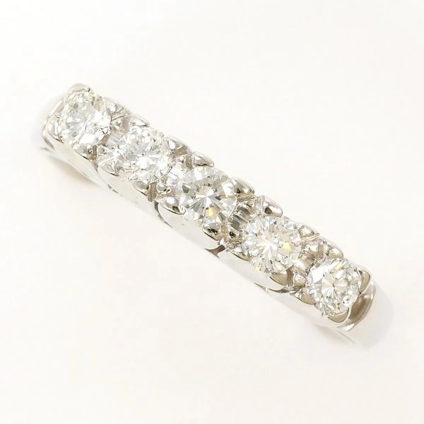 PT900 リング 9.5号 ダイヤ 0.35 総重量約4.6g ジュエリー 中古