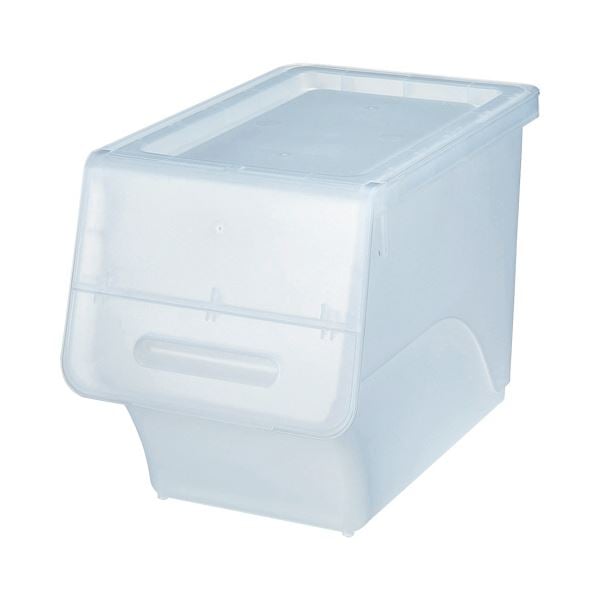 （まとめ） サンカ squ+ナチュラ フロック 深型スリム クリア NFR-S30CL 1個 [x3セット]