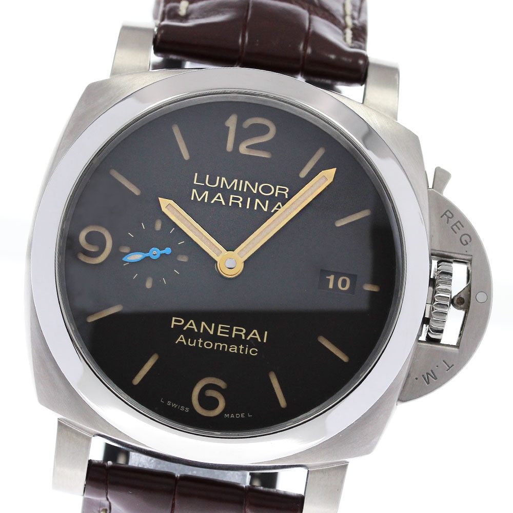 パネライ PANERAI PAM01351 ルミノールマリーナ 1950 3デイズ 自動巻き メンズ 良品 _821013【中古】