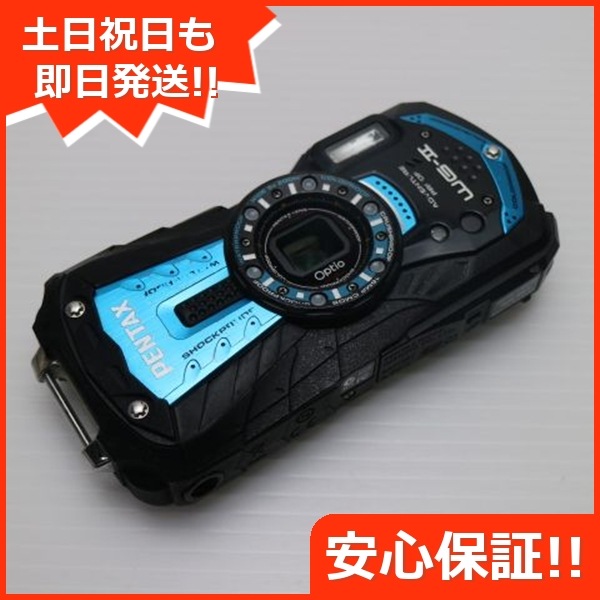 良品WG-2 シャイニーブルー デジカメ PENTAX 185