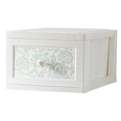 アイエルシー リルデココ 収納ケース ドレスチェンジチェスト 1段4個組 DPC-01-4P-DS ダマスク