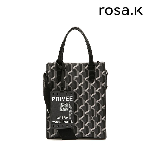 正規取扱店】 TOTE MONOGRAM CABAS ROSAK / BLACK SECRET / S トートバッグ Color:S  SIZE_SECRET BLACK - flaviogimenis.com.br