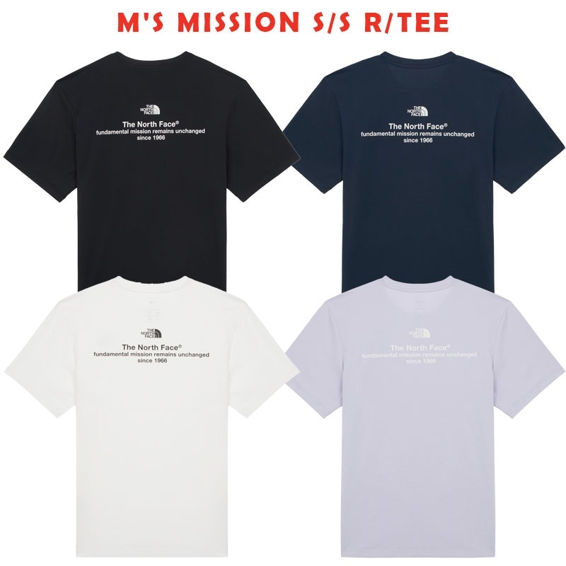 韓国正規品保証 関税負担なしNT7UR04A MS MISSION SS RTEEデイリー 基本 着装 男子 女子 人気 韓国 ファッション 男女共用 アウトドア