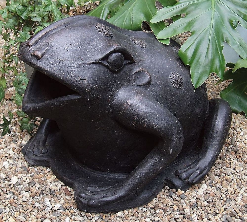 ジャービス商事　ガーデンオブジェ（置物）　カエル置物　85022