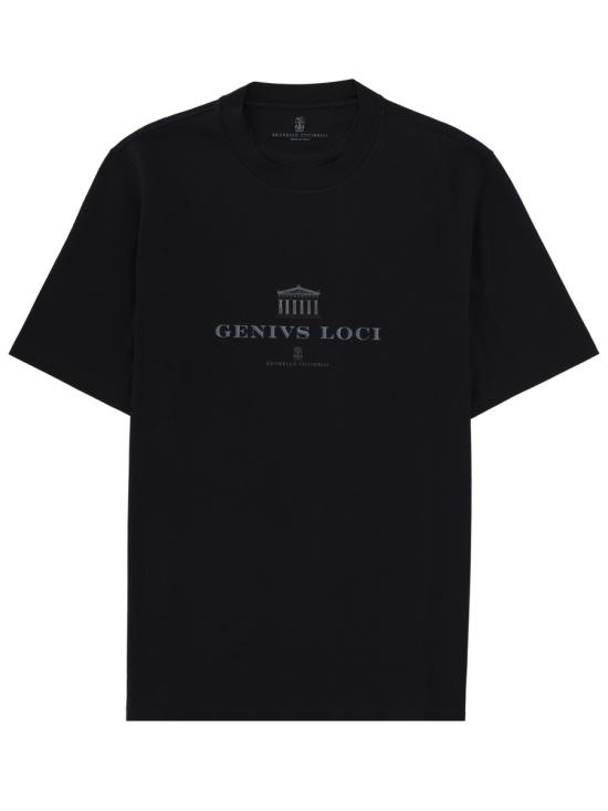 BRUNELLO CUCINELLI Men T-Shirts M0B138520 CKP88 BLACK