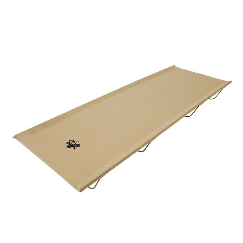 ロゴス　Tradcanvas イ－ジ－オ－バルフレ－ムベッド(約幅63.5×奥行183×高さ18cm)73178014　73178014