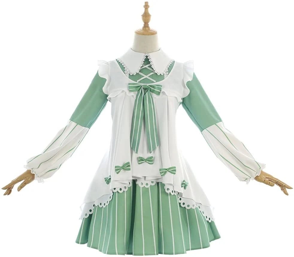 カードキャプターさくら 木之本 桜 風コスプレ衣装イベントパーティー メイド服仮装アニメハロウィン