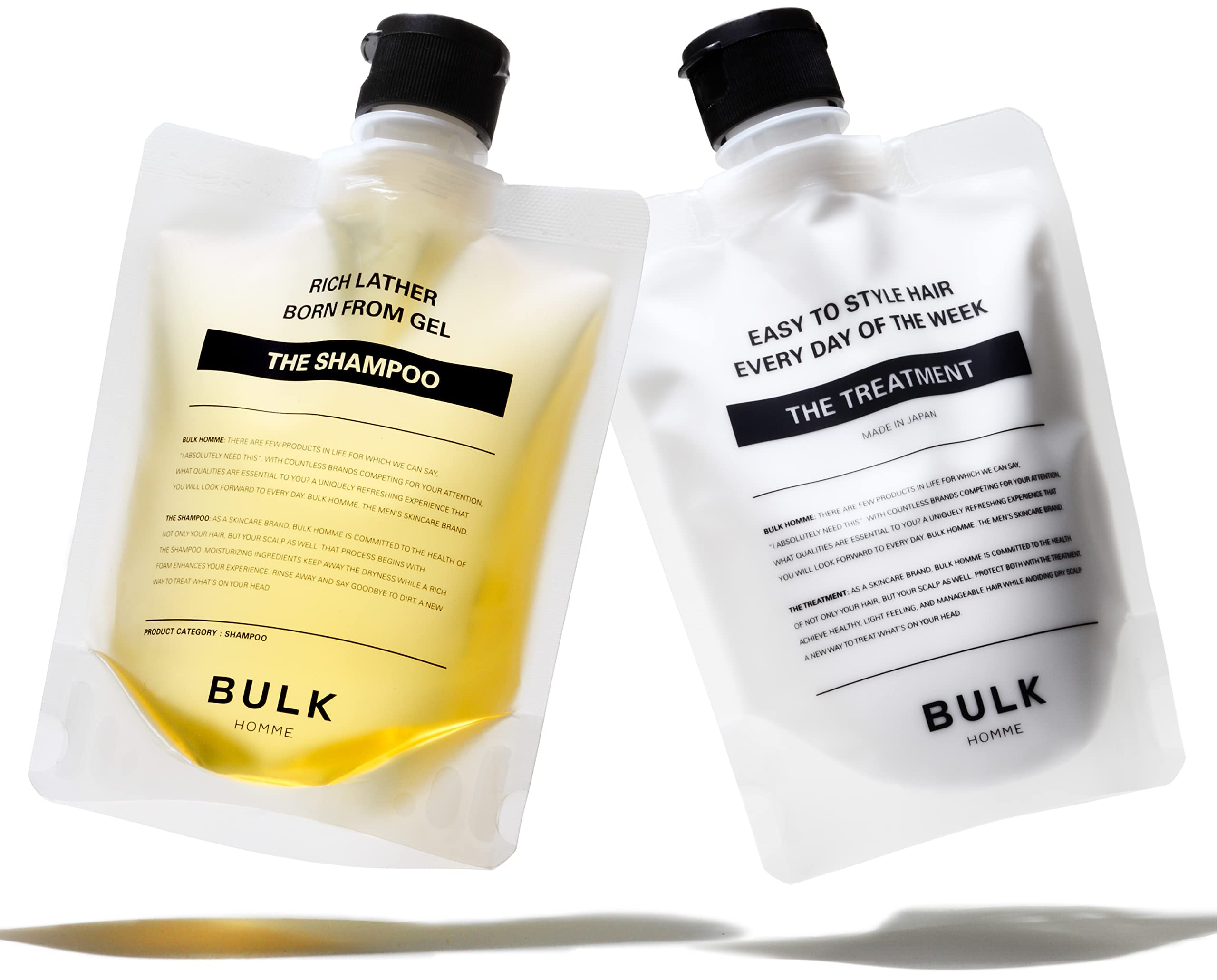 バルクオム シャンプー メンズ 200g & トリートメント180g ヘアケアセット 保湿 ダメージケア