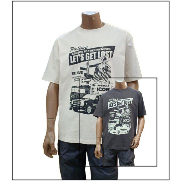 （共用）ヴィンテージグラフィック半袖Tシャツ JR2TSU204_BP_BP