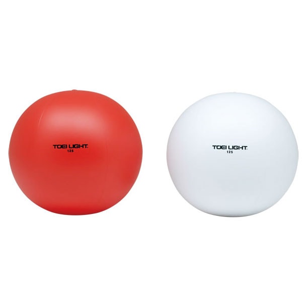 代金引換・個人宅配送不可 紅白大玉送リ 125 学校機器 運動会用品 (B2447)