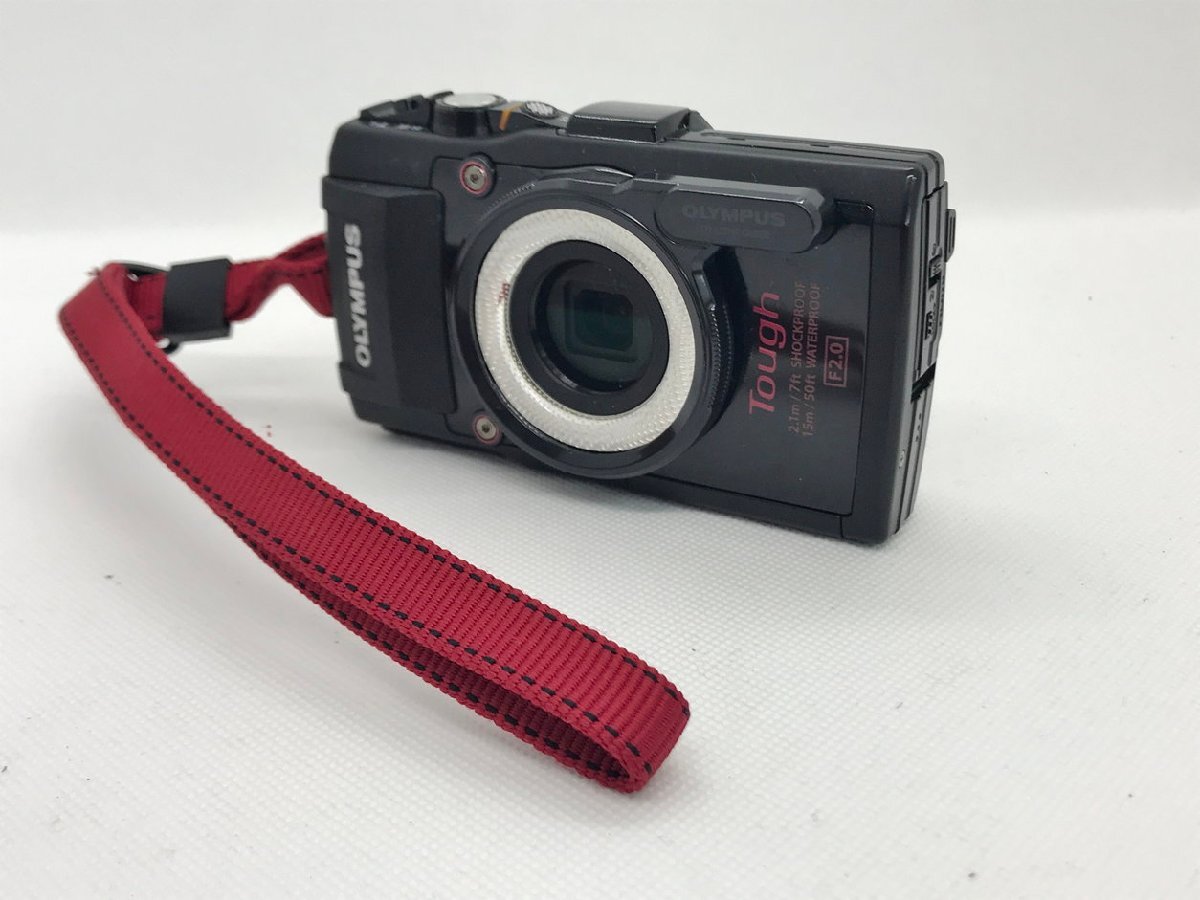 デジタルカメラ STYLUS TG-4 Tough ブラック 1600万画素 光学ズーム4倍 オリンパス OLYMPUS ［静岡市］店頭併売品 2511LS932