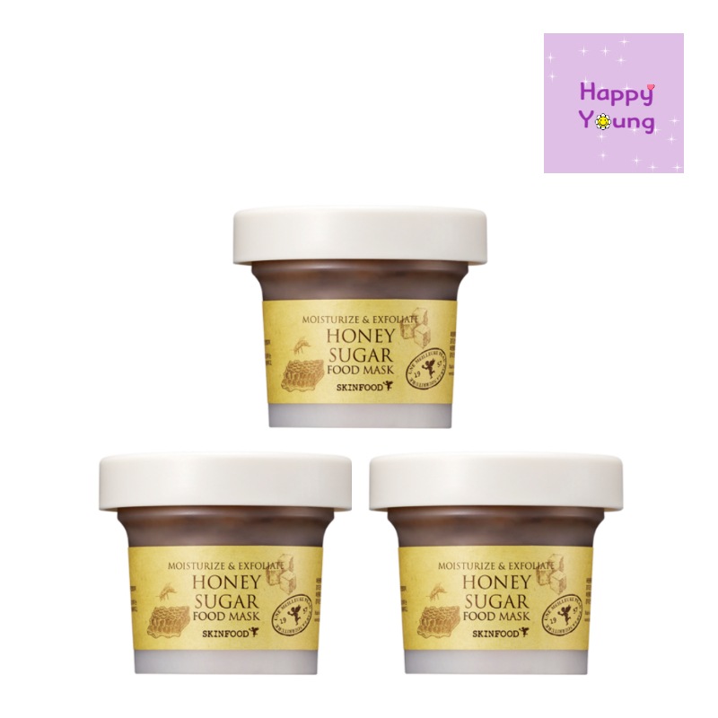 ハニーシュガーフードマスク 120g+120g+120g